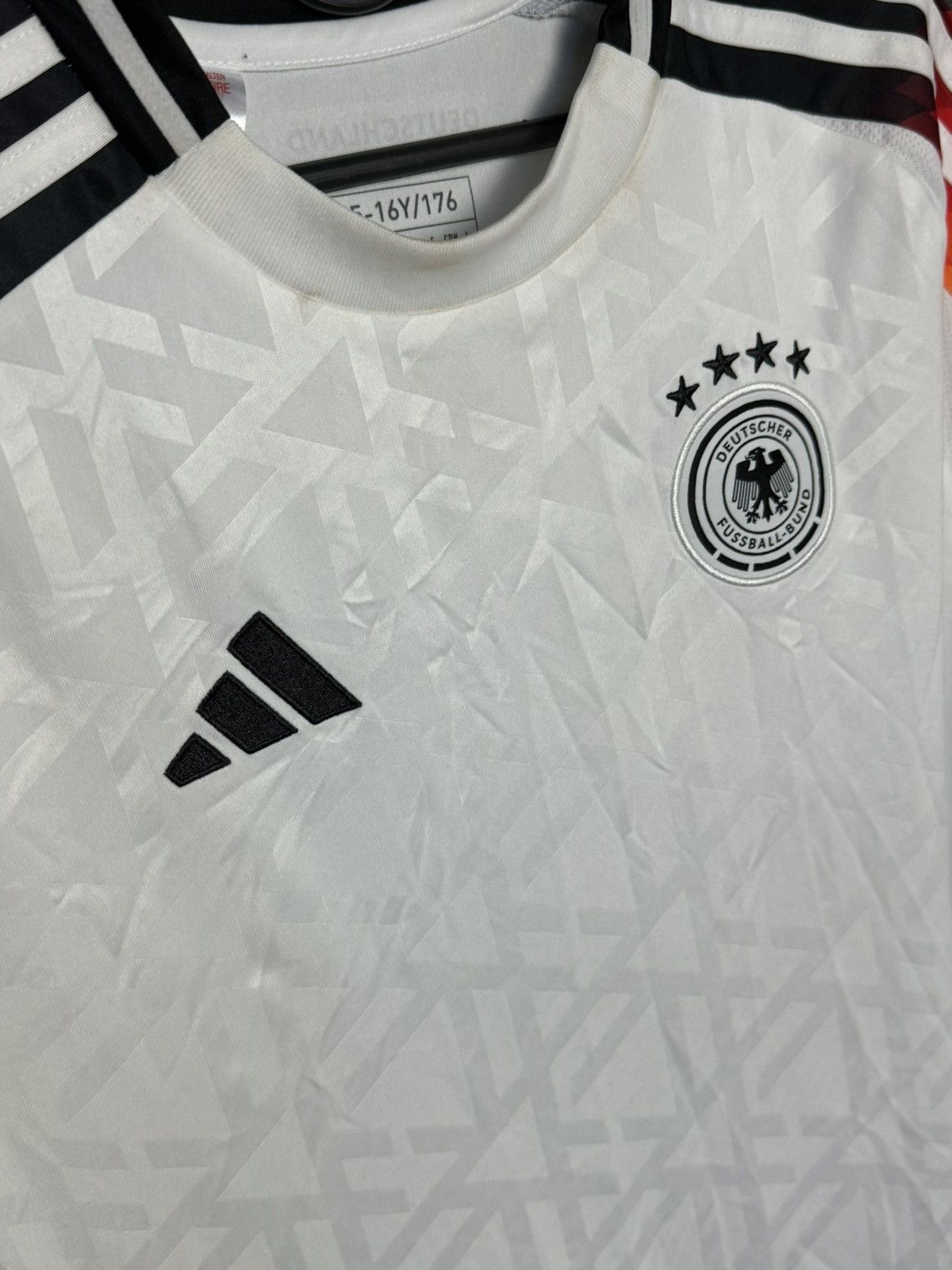 Adidas KIDS New Germany National Team 2024 Home Football Jersey Size US XS / EU 42 / 0 - 3 Thumbnail