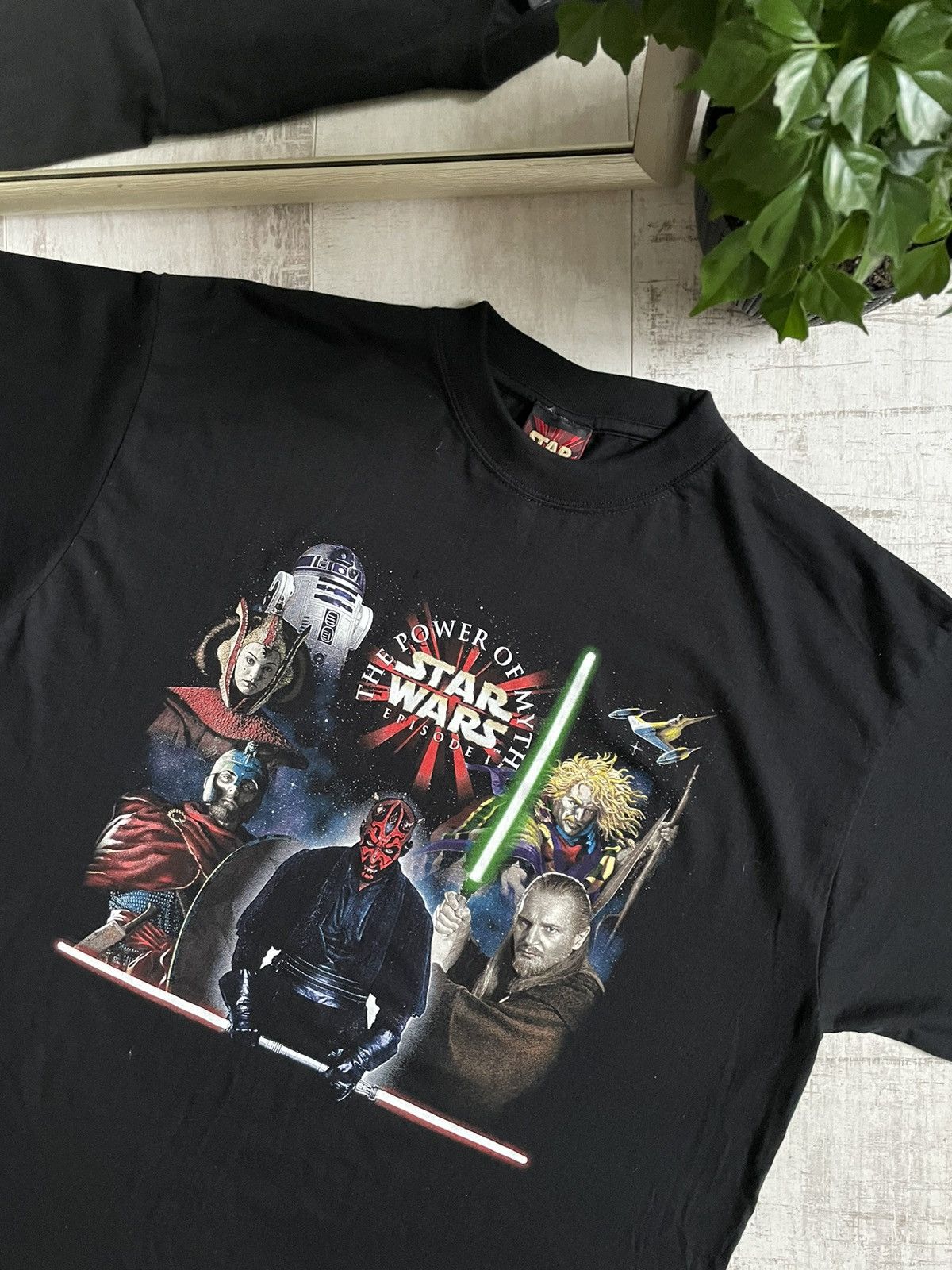 Star Wars × Vintage Star Wars 1999 Vintage Tee Episode 1 European Tour 90’s Size US XL / EU 56 / 4 - 3 Thumbnail