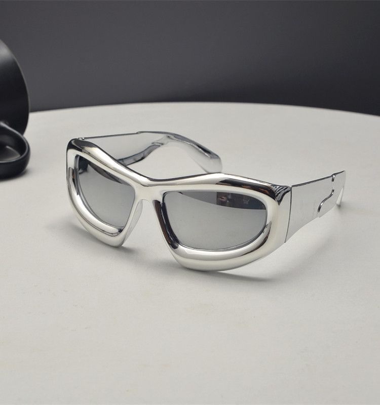 Electric Visual Modern Street ins style custom avant-garde sunglasses Size ONE SIZE - 5 Thumbnail