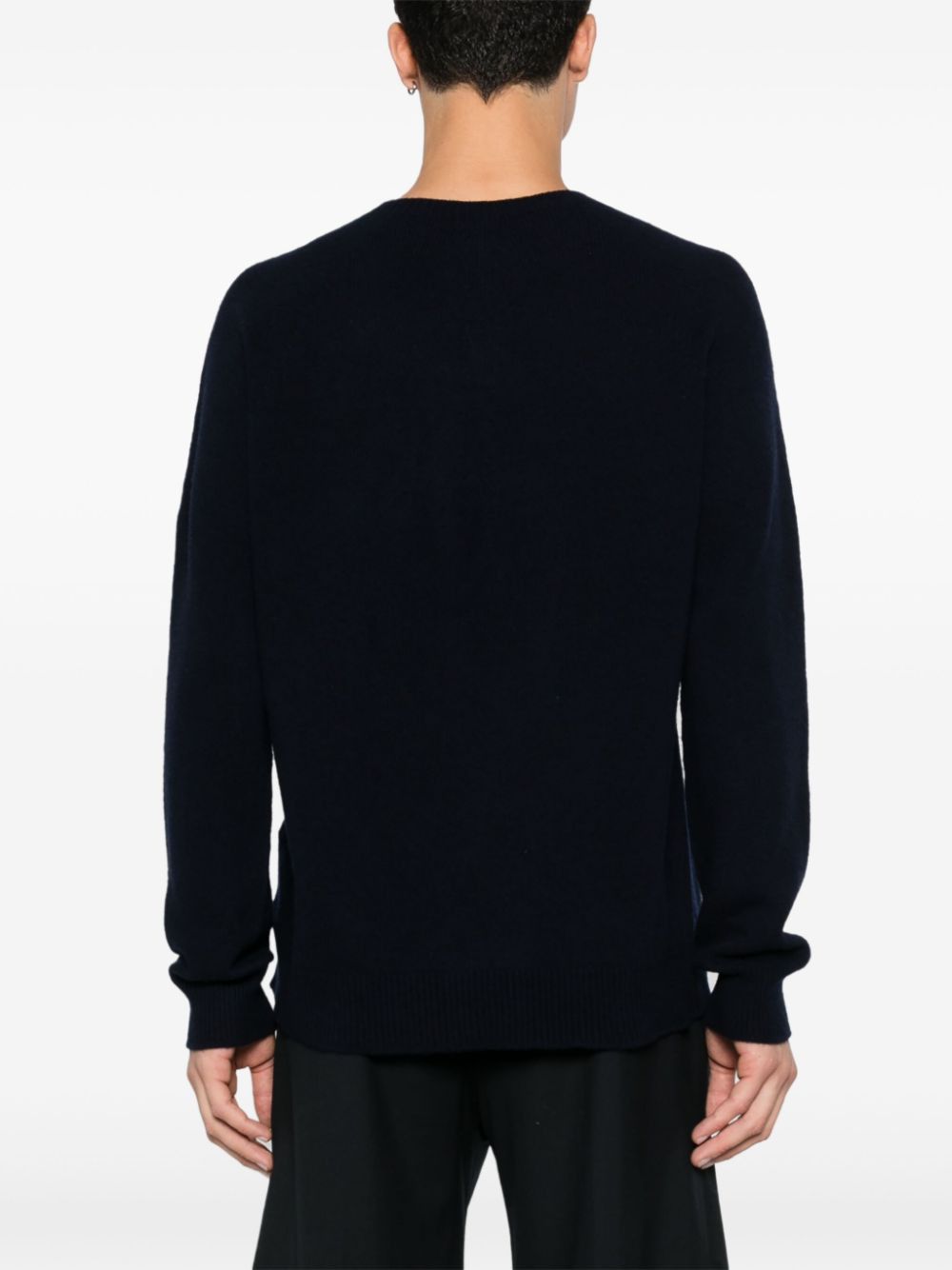 Jil Sander o1y1124 Crew-Neck Sweater in Black Size US M / EU 48-50 / 2 - 4 Thumbnail