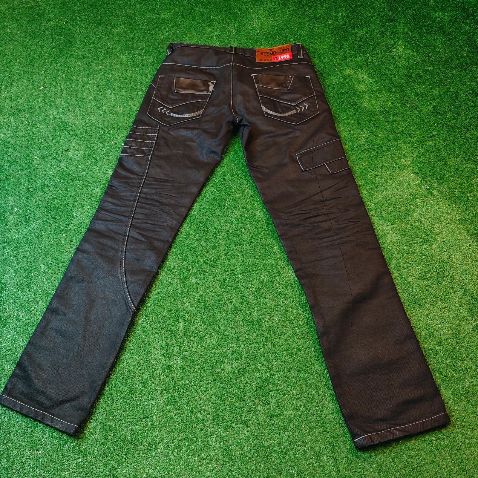 Other Kosmo Lupo Jeans Mens 32 black straight y2k drip Size US 32 / EU 48 - 3 Thumbnail