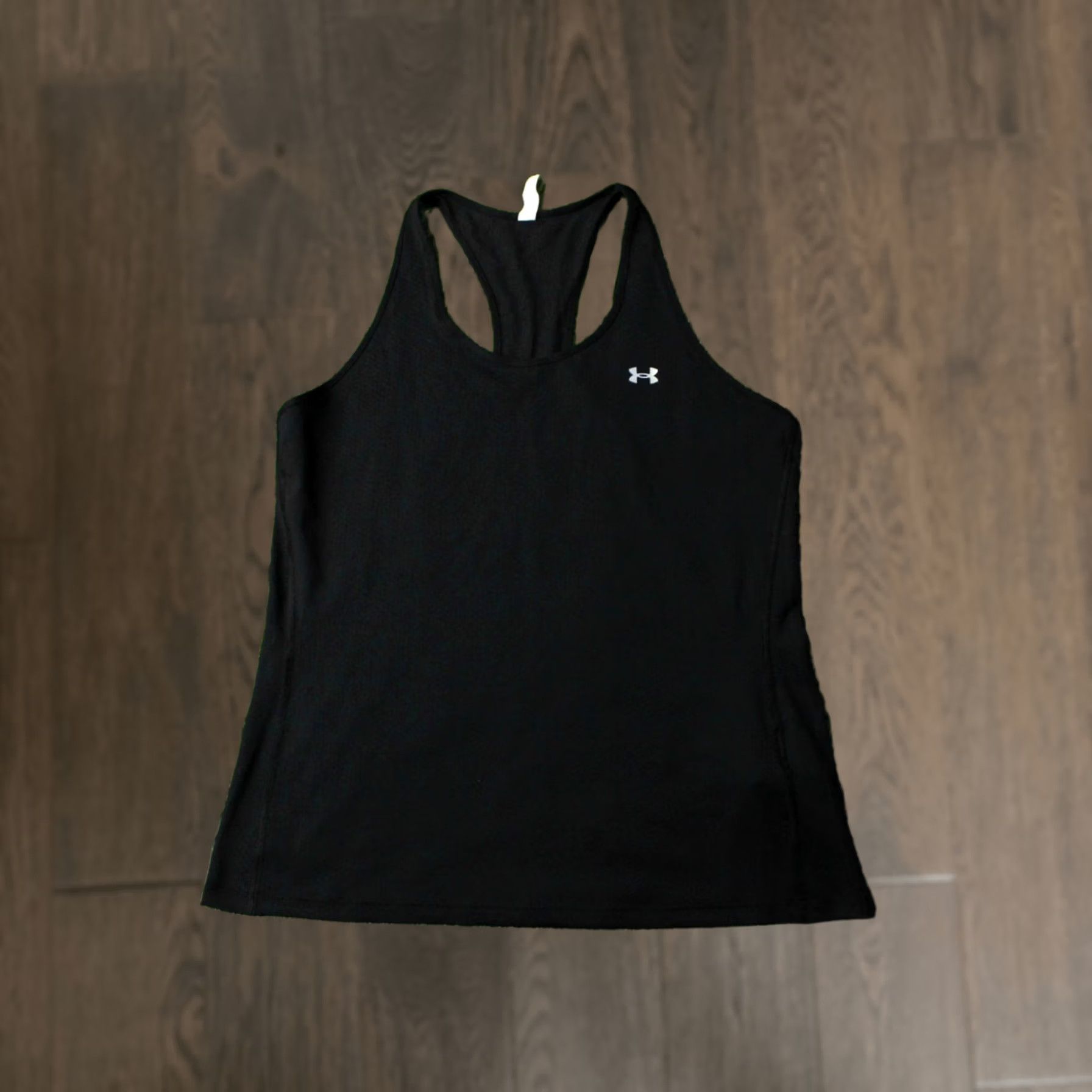 Under Armour UNDER ARMOUR HeatGear Vest Women Training Shirt Tank 2023 L Black Vest Sleeveless Jersey Basic Size L / US 10 / IT 46 - 1 Thumbnail