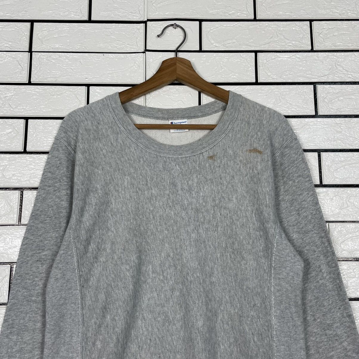 Champion Champion Reverse Weave Gray Sweatshirt Size US M / EU 48-50 / 2 - 2 Thumbnail