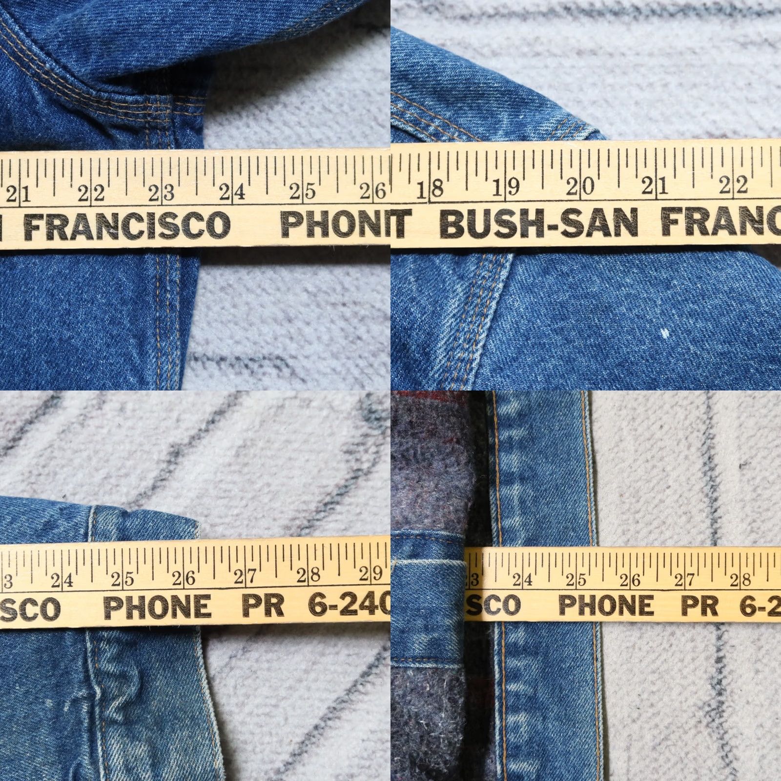 Carhartt Vintage Carhartt Denim Trucker Jacket Medium Wash 44 Mens Size 44 WIP Size US 44 / EU 60 - 8 Thumbnail