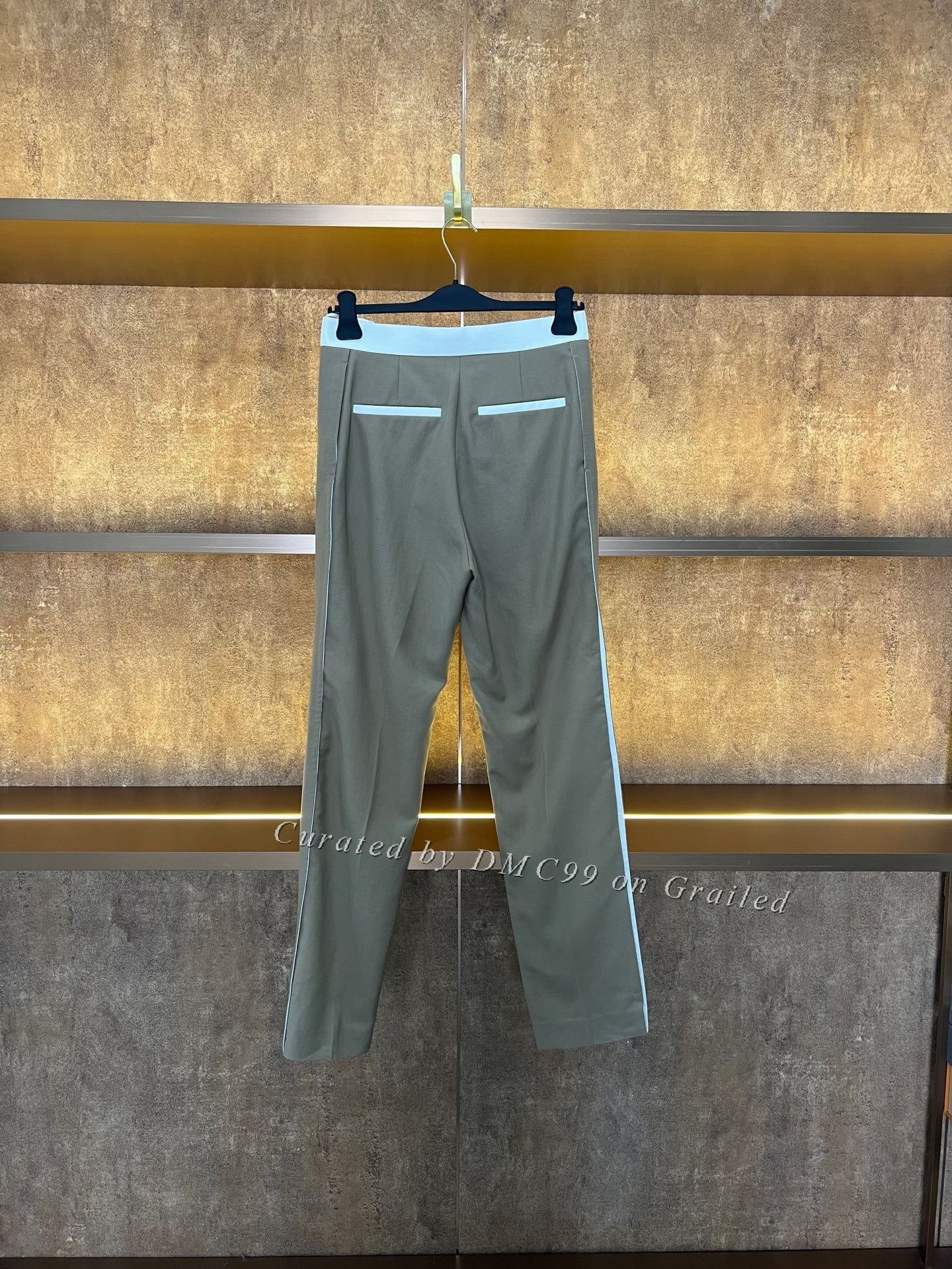 Loewe Loewe Wool-Blend Straight Trousers Size 36" / US 14 / IT 50 - 2 Thumbnail