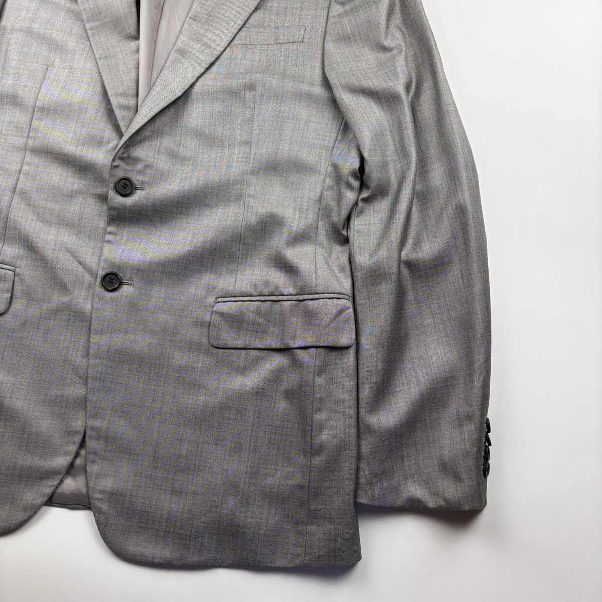 Prada Prada Mainline Virgin Wool Single Breasted Blazer Size 50R - 4 Thumbnail