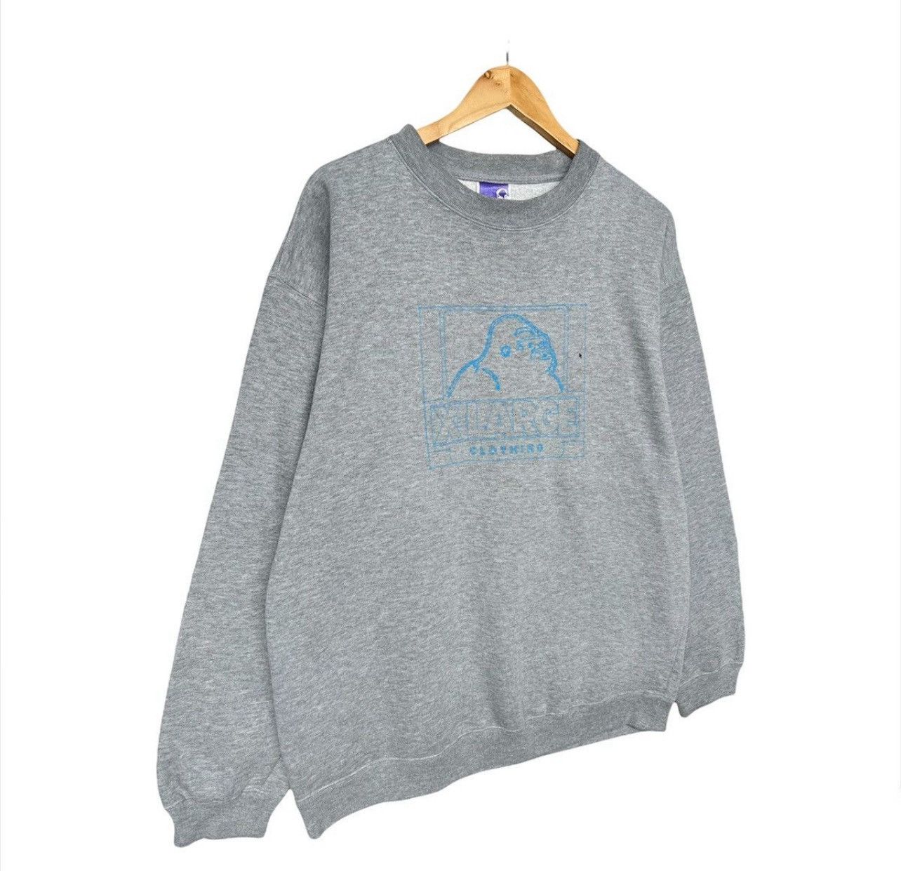 Vintage × Xlarge Vintage 90s XLarge Sweatshirt Xlarge Crewneck Size US L / EU 52-54 / 3 - 3 Thumbnail