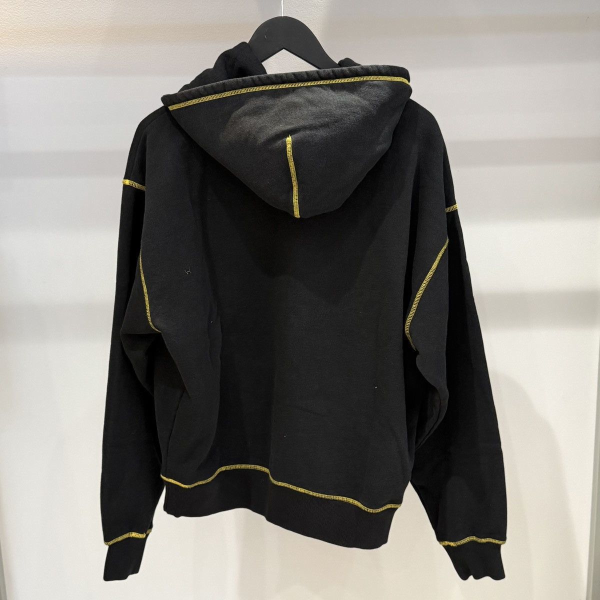 Corteiz CORTEIZ ALCATRAZ CONTRAST HOODIE BLACK / YELLOW