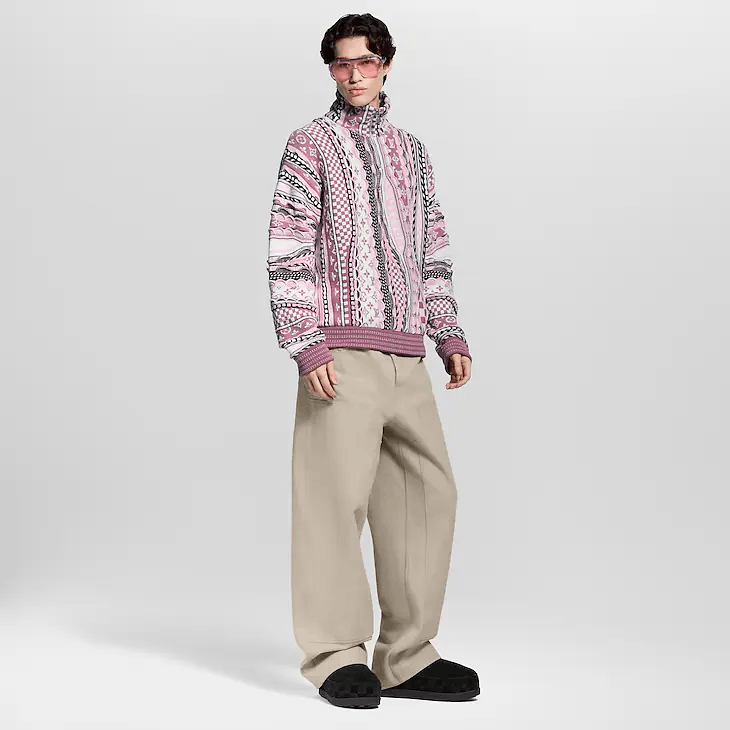Louis Vuitton Half-Zip Jumper Size US L / EU 52-54 / 3 - 4 Thumbnail