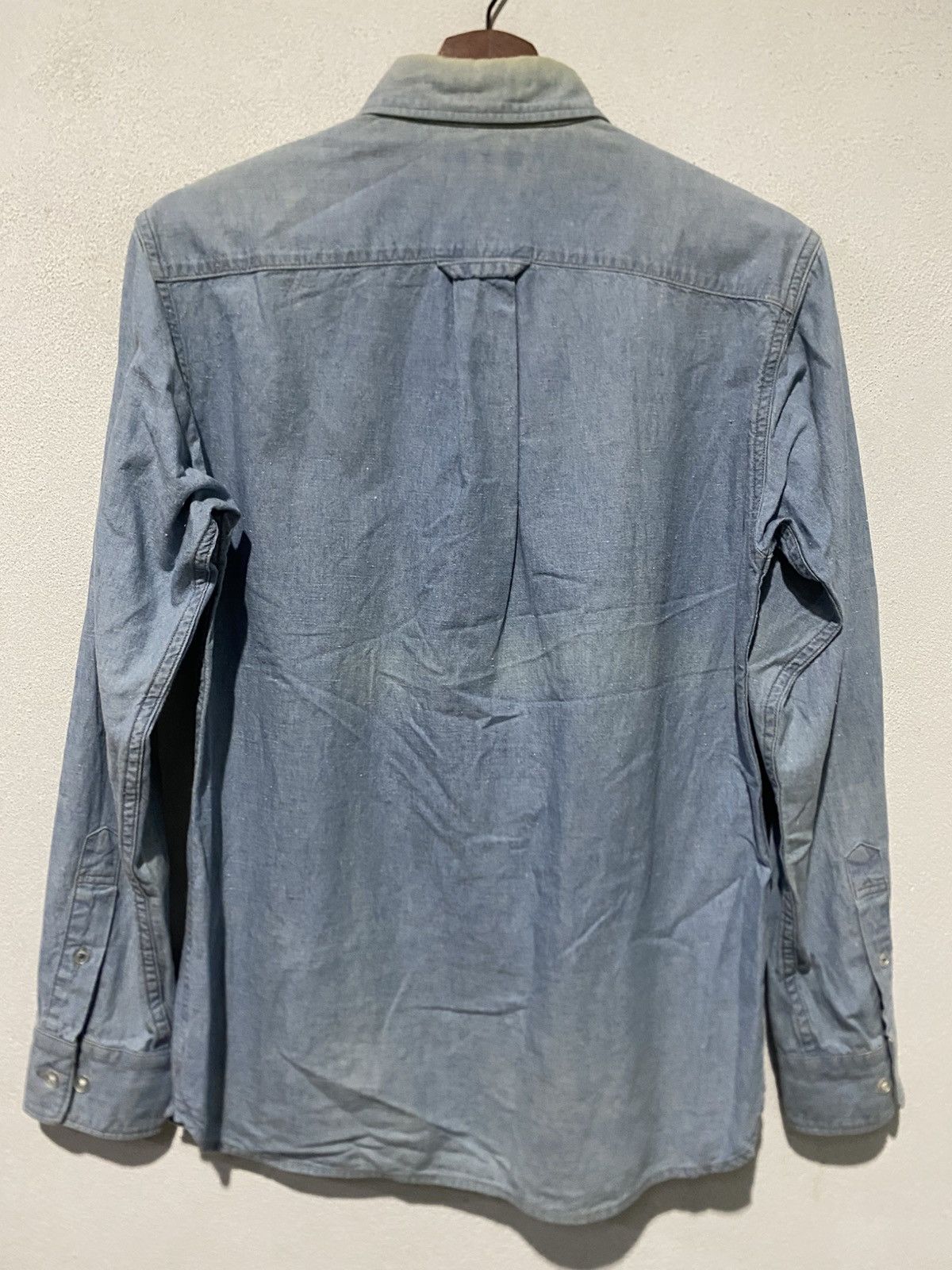 Blue Blue Japan × Japanese Brand Blue Blue Long Sleeve Shirt Button Up Size US M / EU 48-50 / 2 - 7 Thumbnail