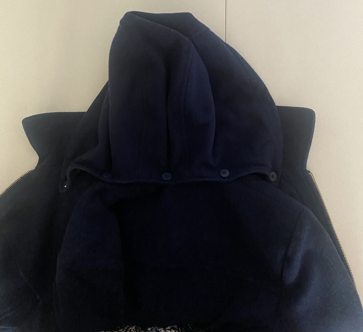 Michael Kors Michael Kors Women's Navy Blue Wool Blend Coat w/Hood Medium Size M / US 6-8 / IT 42-44 - 8 Thumbnail