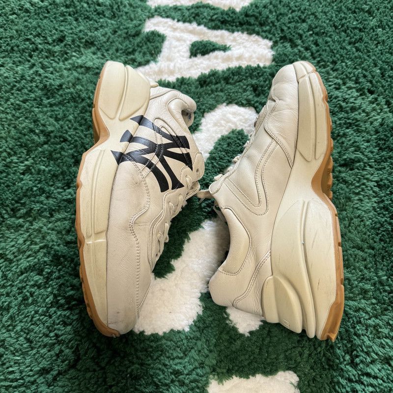 Gucci Gucci Rhyton Sports Print Low-Top Sneakers - Size US 8.5 / EU 41-42 - 7 Thumbnail
