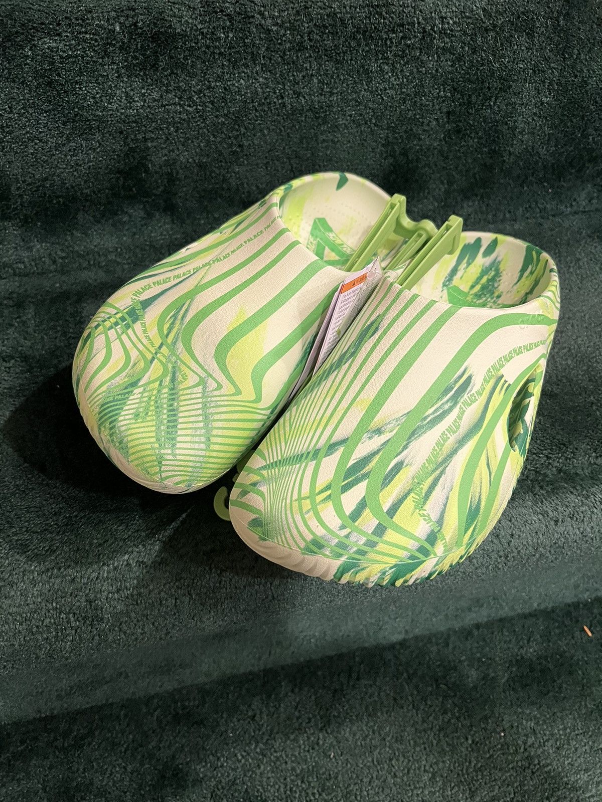 Palace Crocs Recovery Clog Palace Green | Grailed