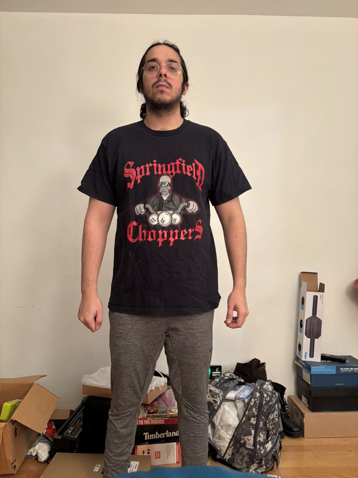 Fruit Of The Loom The Simpsons “Springfield Choppers” motorcycle tee Size US L / EU 52-54 / 3 - 1 Thumbnail
