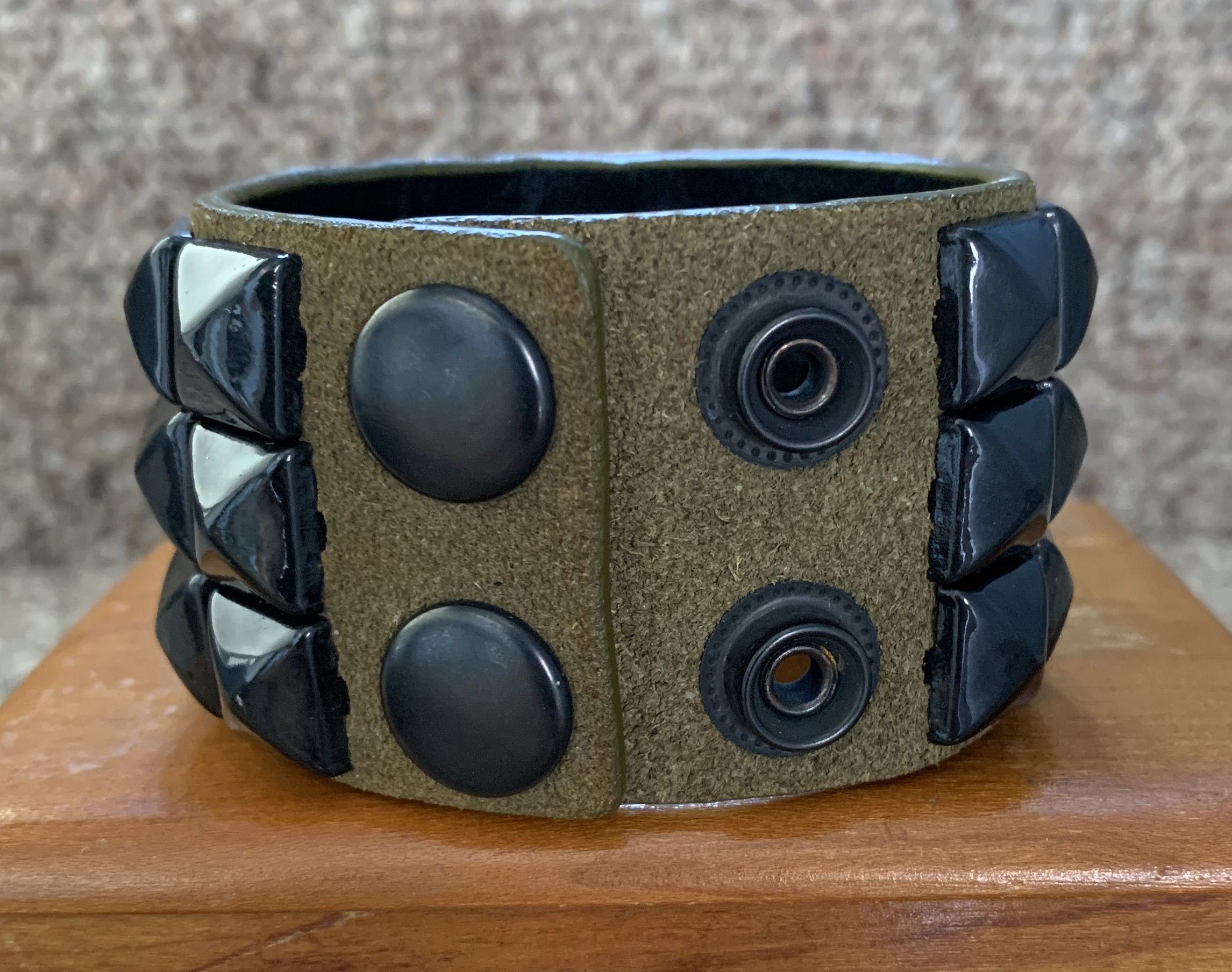 Number (N)ine FW04 Number (N)ine Studded Leather Bracelet Size ONE SIZE - 5 Thumbnail