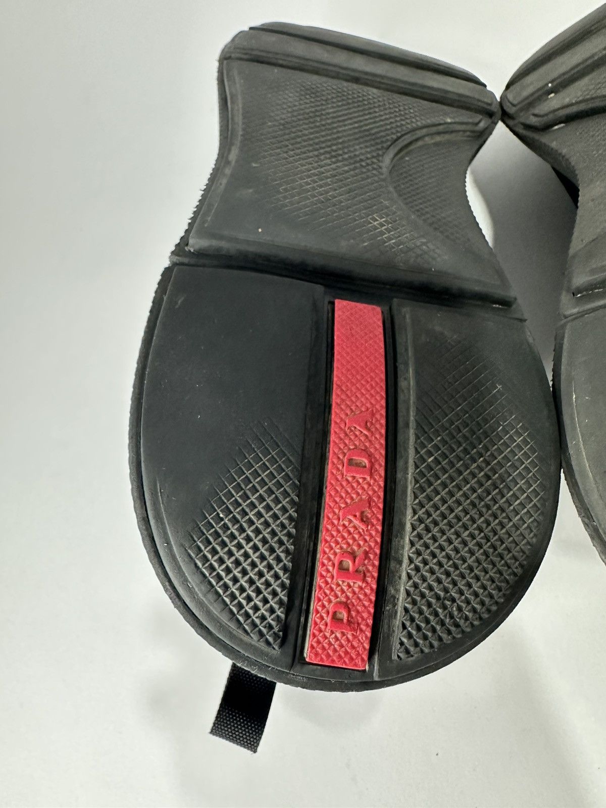 Prada Prada Black Fabric Tech Runners Sneakers. Size US 9.5 / EU 42-43 - 11 Thumbnail