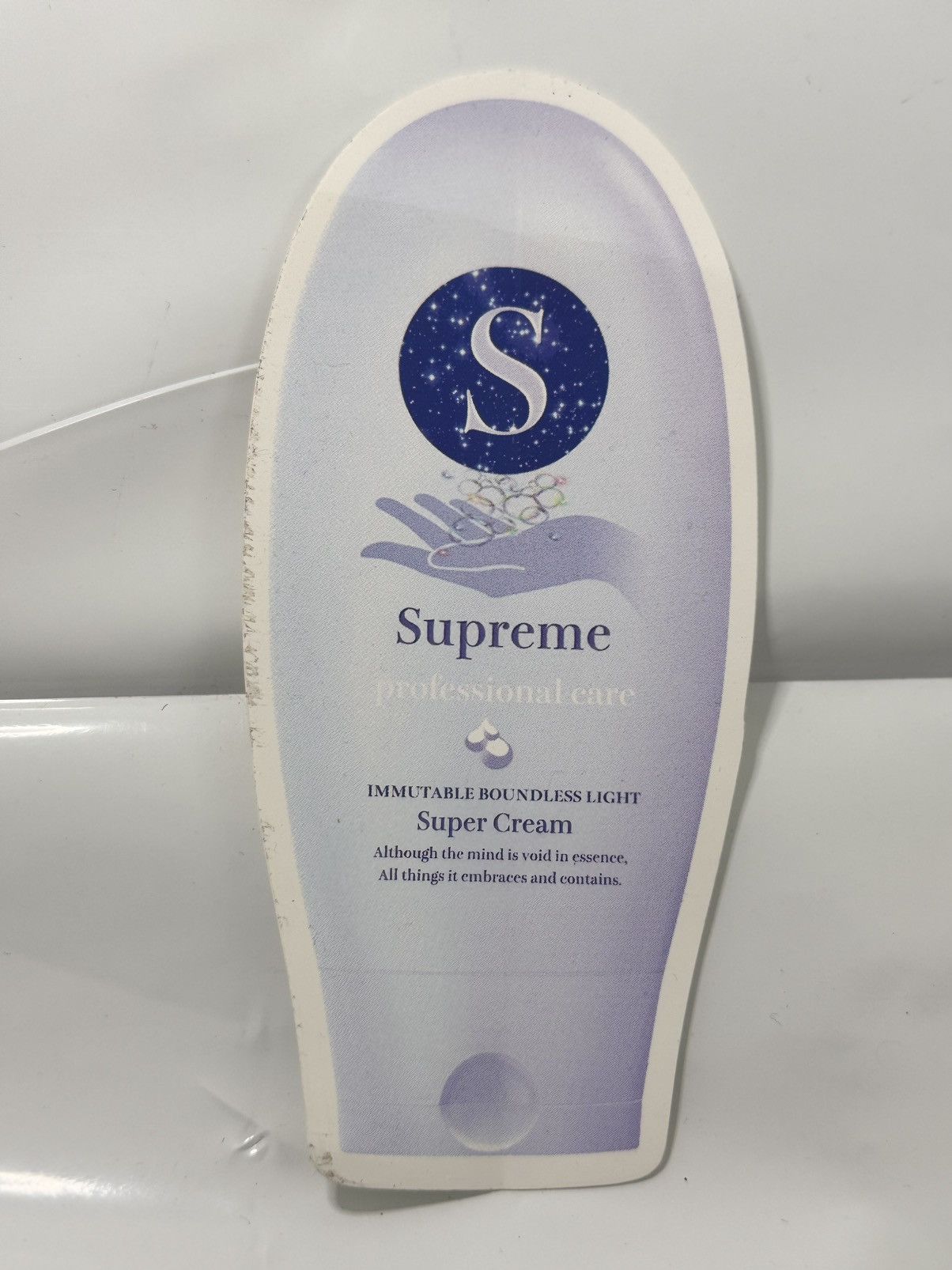 Supreme Supreme Super Cream Sticker Size ONE SIZE - 1 Preview
