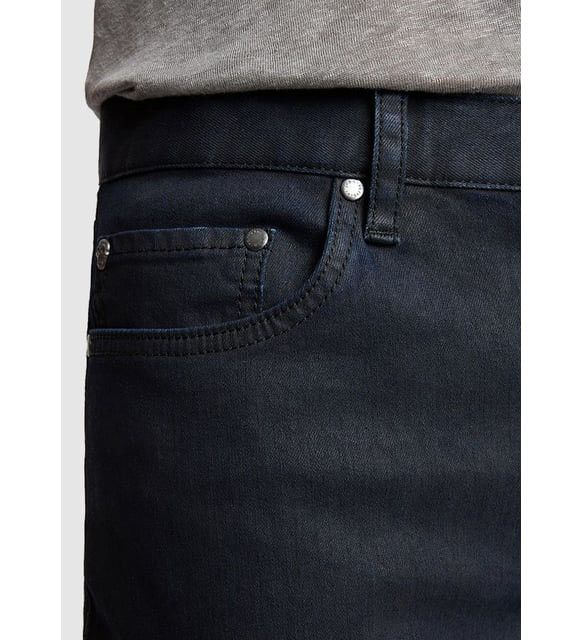 John Varvatos Coated Deep Blue Jean Size 31 Size US 31 - 3 Thumbnail