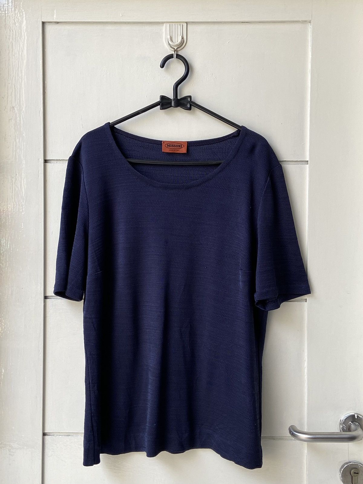 Missoni MISSONI Navy T-Shirt Size US S / EU 44-46 / 1 - 9 Thumbnail