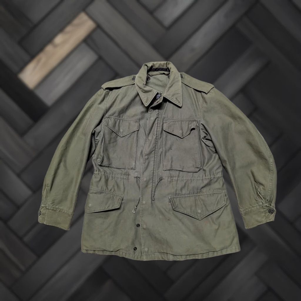 Vintage 1940s WWII US Army M-43 HBT Jacket - Large | Grailed