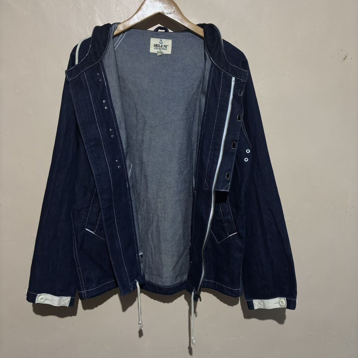 Other Uncle FU U. S. N Pullover Denim Size US L / EU 52-54 / 3 - 10 Thumbnail