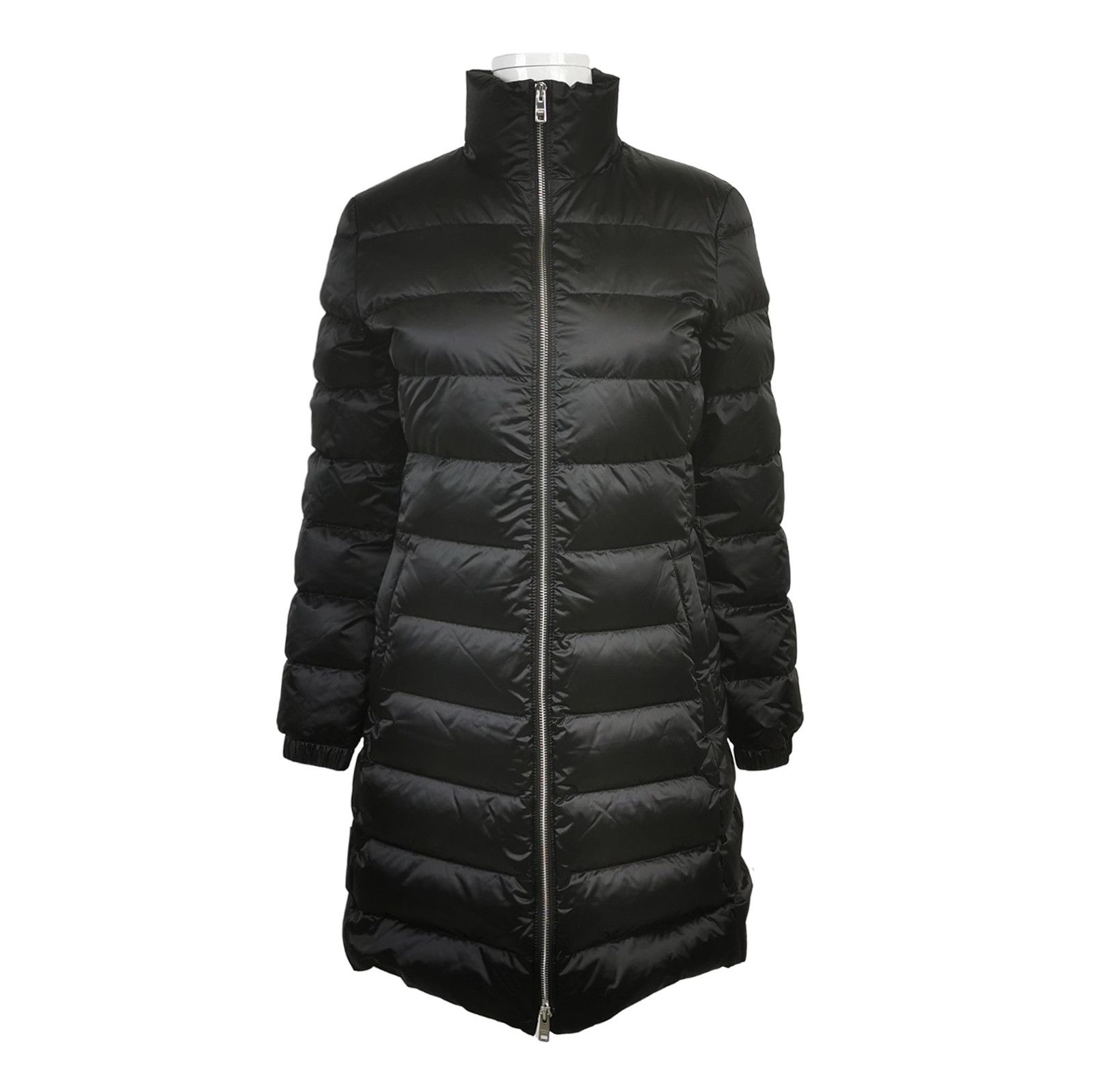 Prada Prada Black Zip Padded Coat Size 38 - dmc Size S / US 4 / IT 40 - 1 Thumbnail