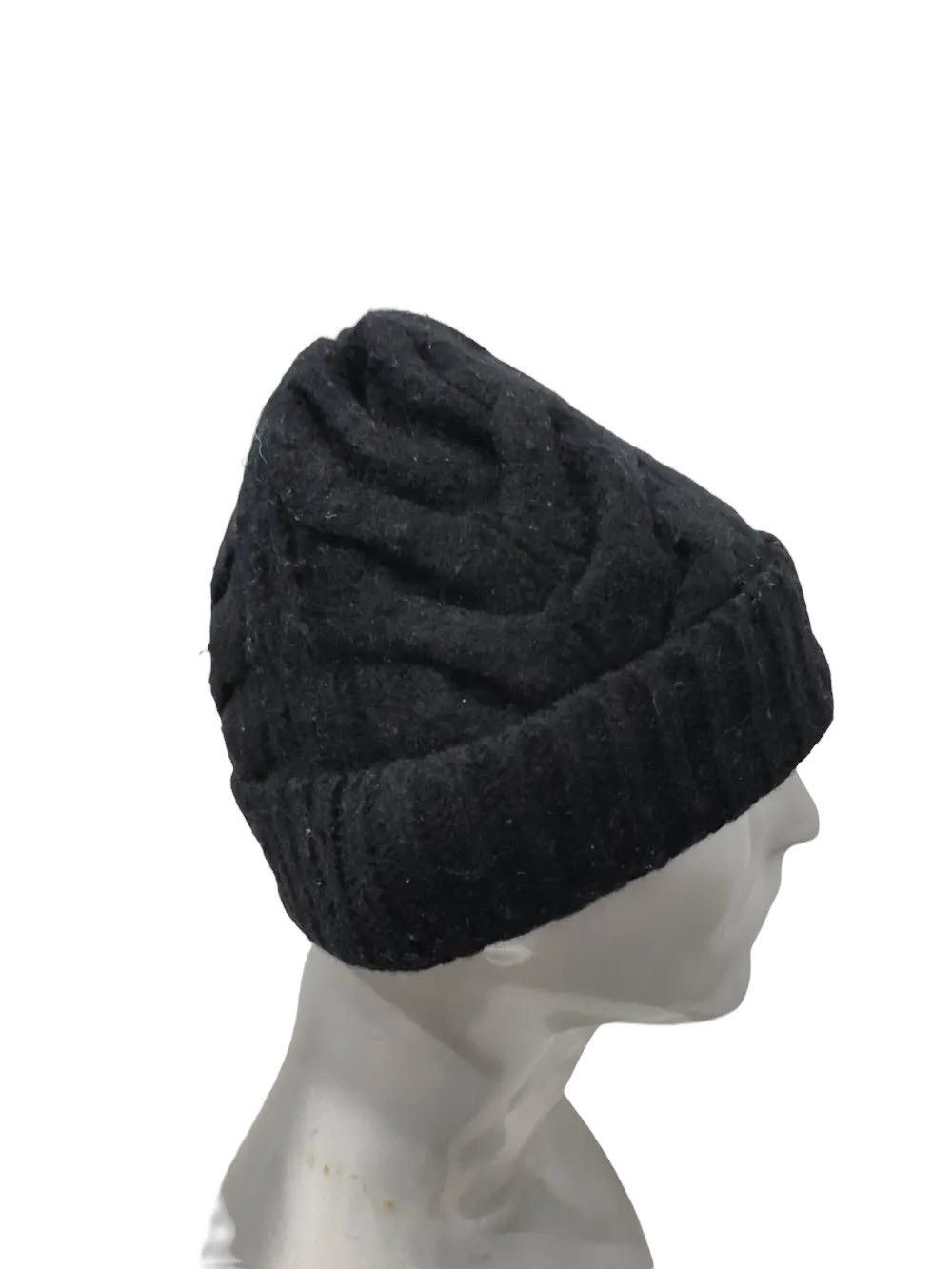 Y's × Yohji Yamamoto Y's Yohji Yamamoto cable Knitted Wool Beanie hats Size ONE SIZE - 1 Thumbnail
