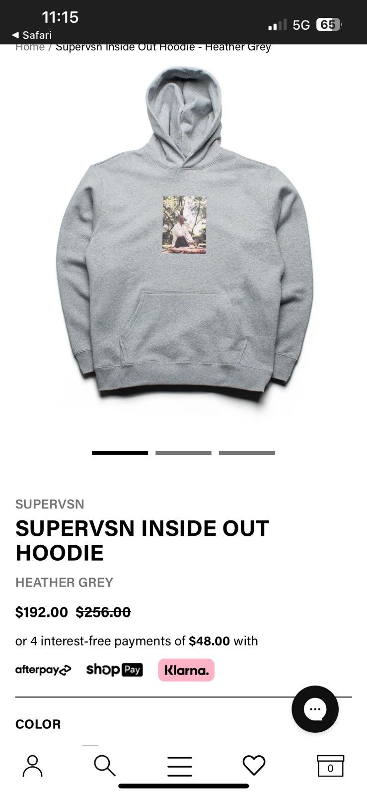 Supervsn Kobe hoodie Size US L / EU 52-54 / 3 - 6 Thumbnail