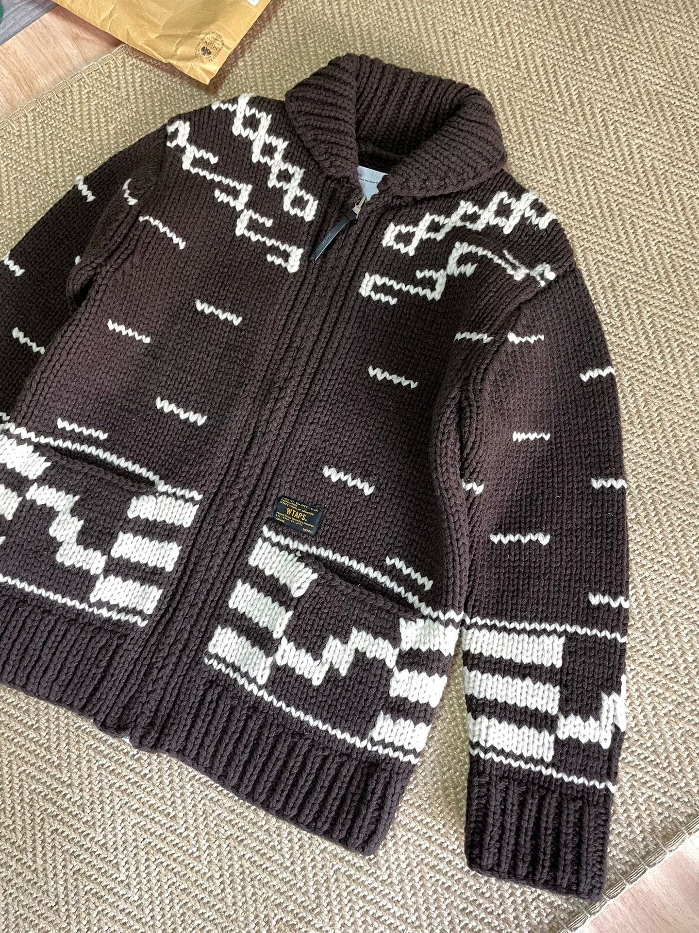 Wtaps WTAPS COWICHAN SWEATER WOOL 14AW S NEW DUSTBAG NO TAGS Size US S / EU 44-46 / 1 - 7 Thumbnail
