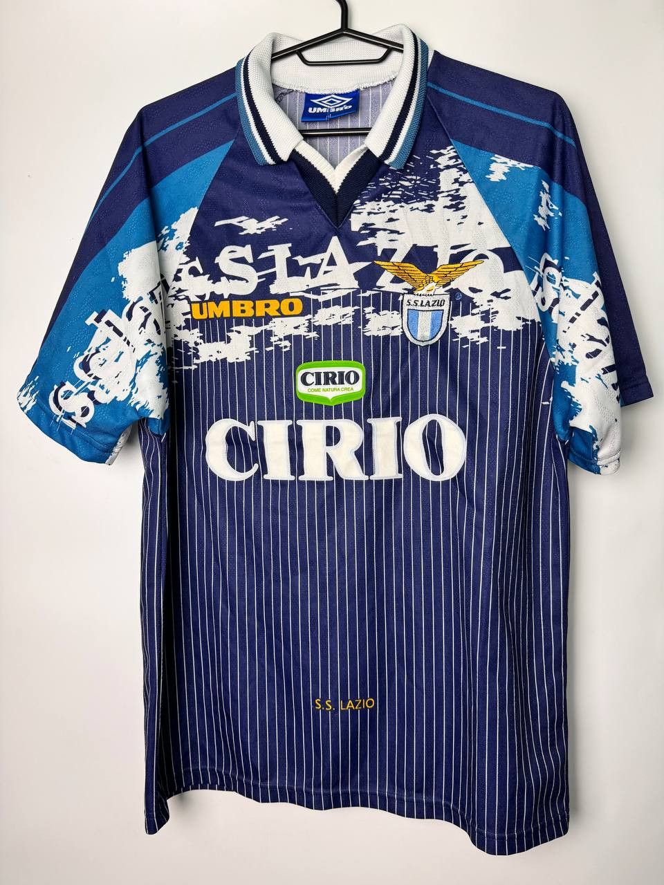 Umbro × Vintage 1996-1998 Lazio Away Football Shirt Soccer Jersey Umbro Size US M / EU 48-50 / 2 - 1 Thumbnail