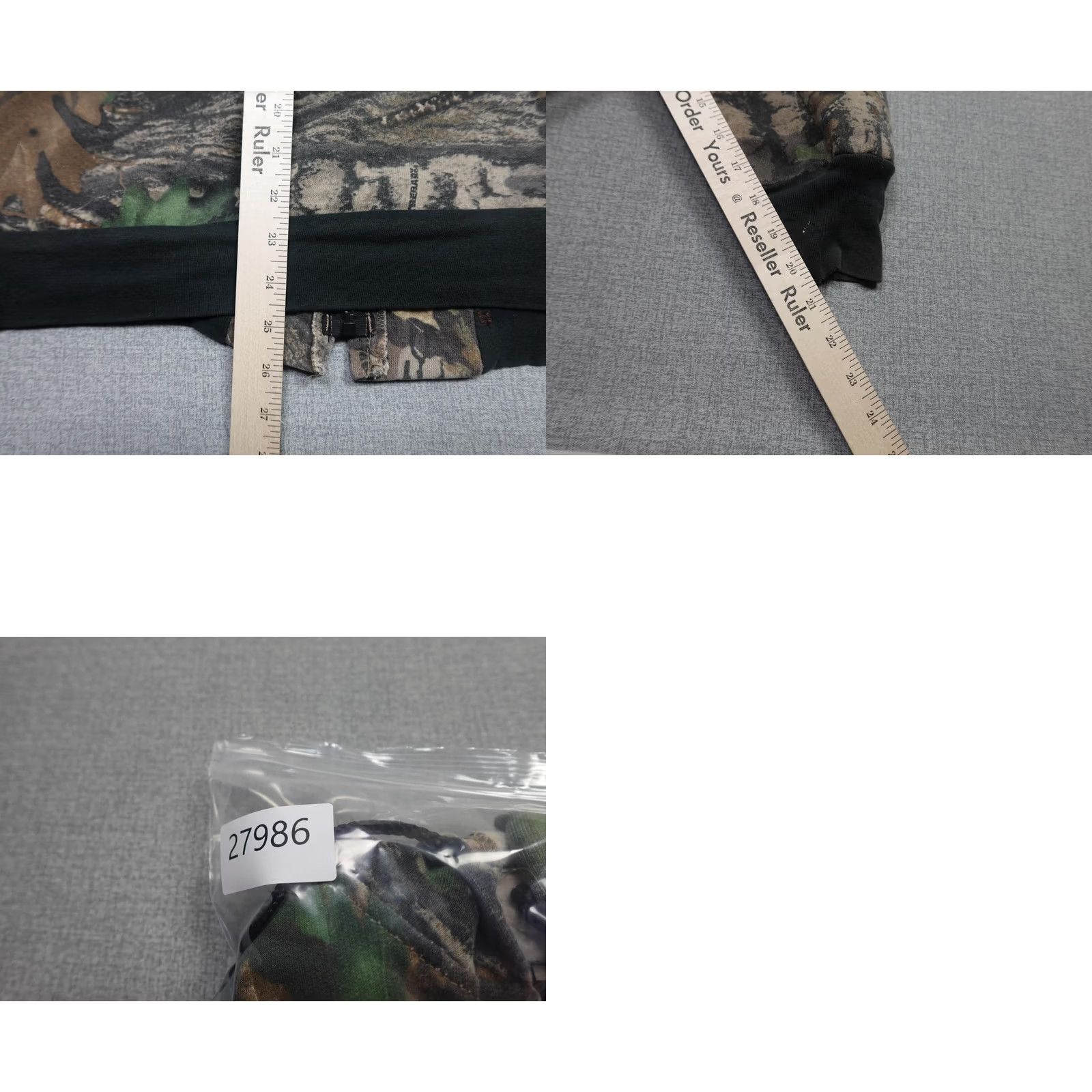Vintage VINTAGE Trailcrest Camo Sweatshirt Hoodie Mens XL Full Zip Pockets Outdoor Hunting Winter Camouflage Cotton Polyester Fleece Jacket Size US XL / EU 56 / 4 - 8 Thumbnail