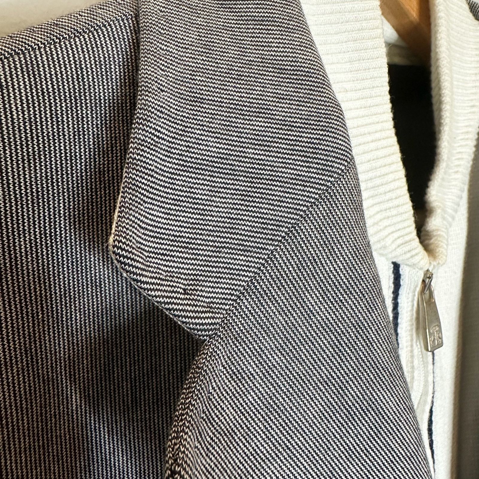 Corneliani Corneliani ID Blazer Jacket Removable Bib US 42R EU 52 Italy Size 42R - 14 Thumbnail