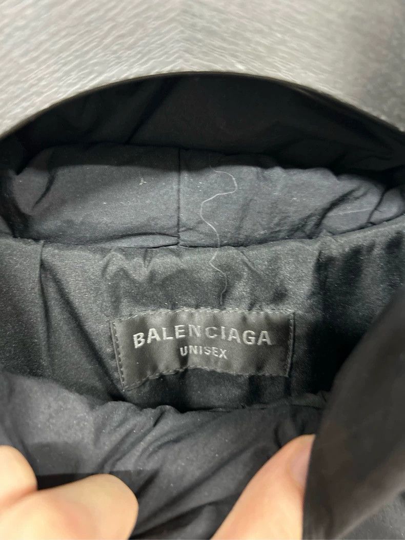 Balenciaga Balenciaga Sporty+B+FW22 Solid Zip-Up Hooded Long Sleeve D Size US M / EU 48-50 / 2 - 2 Thumbnail