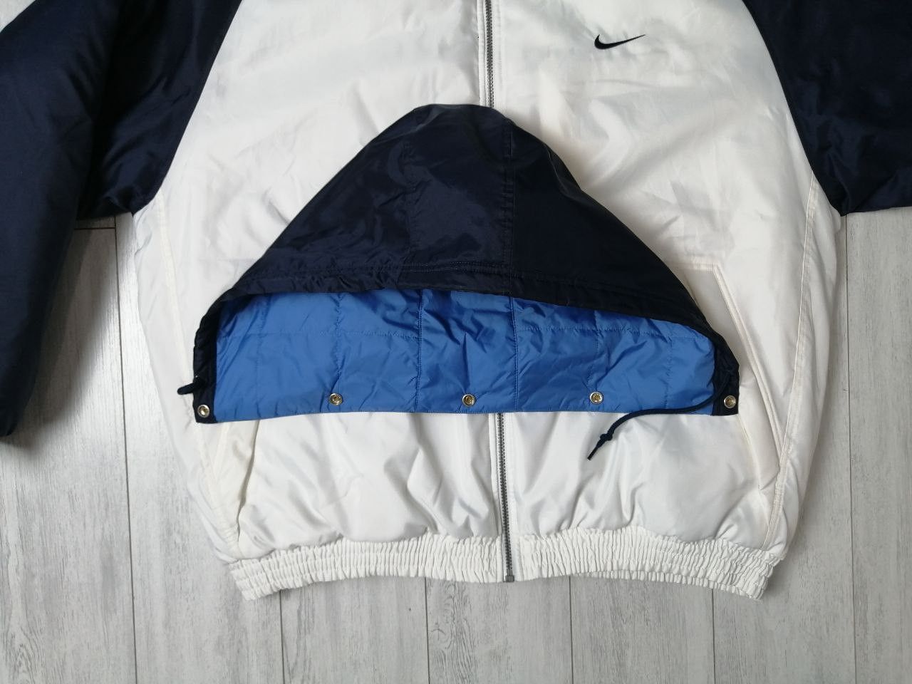 Nike × Vintage Vintage 90's Nike Swoosh Y2K Winter Jacket Size XL Size US XL / EU 56 / 4 - 8 Thumbnail
