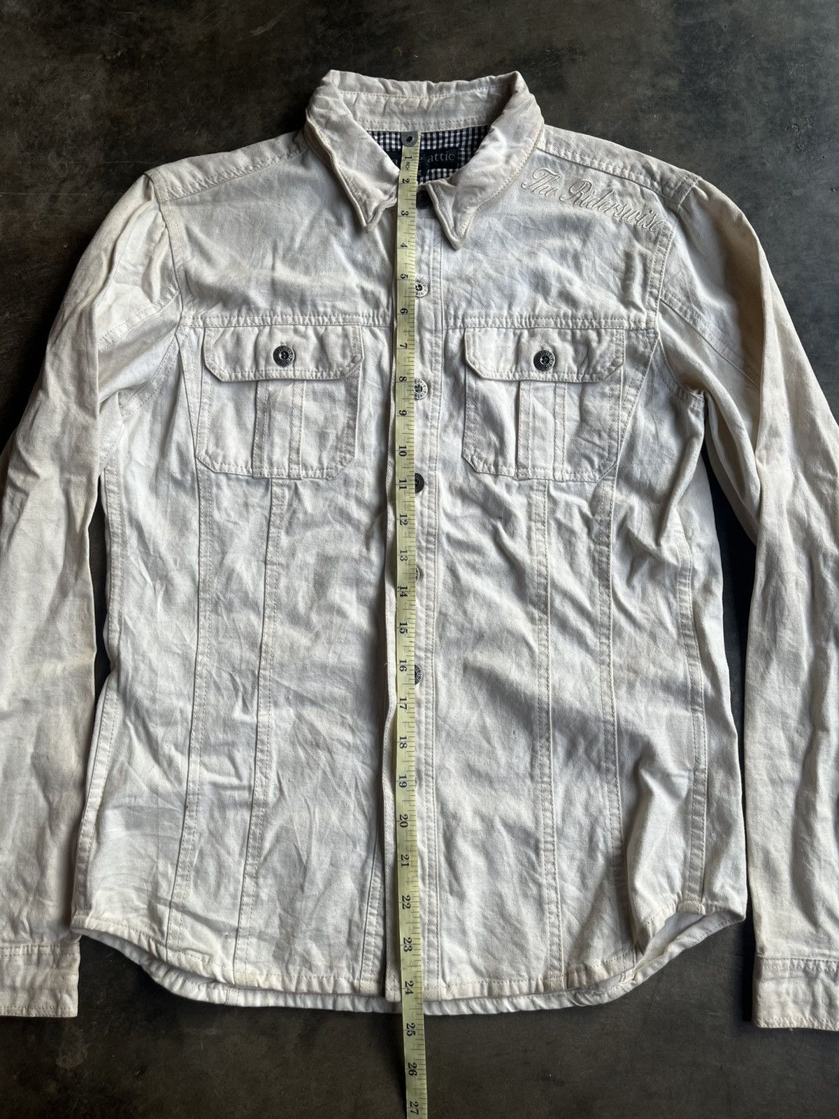 If Six Was Nine Japanese 2000’s Intheattic Shirts Punk Tectical Pocket Vkei Size US M / EU 48-50 / 2 - 8 Thumbnail