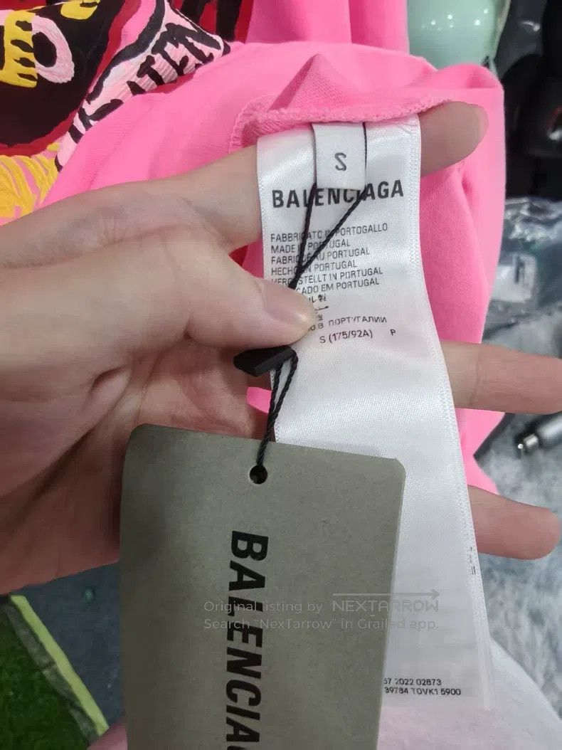 Balenciaga Balenciaga Short-Sleeve T-Shirt Size US S / EU 44-46 / 1 - 4 Thumbnail
