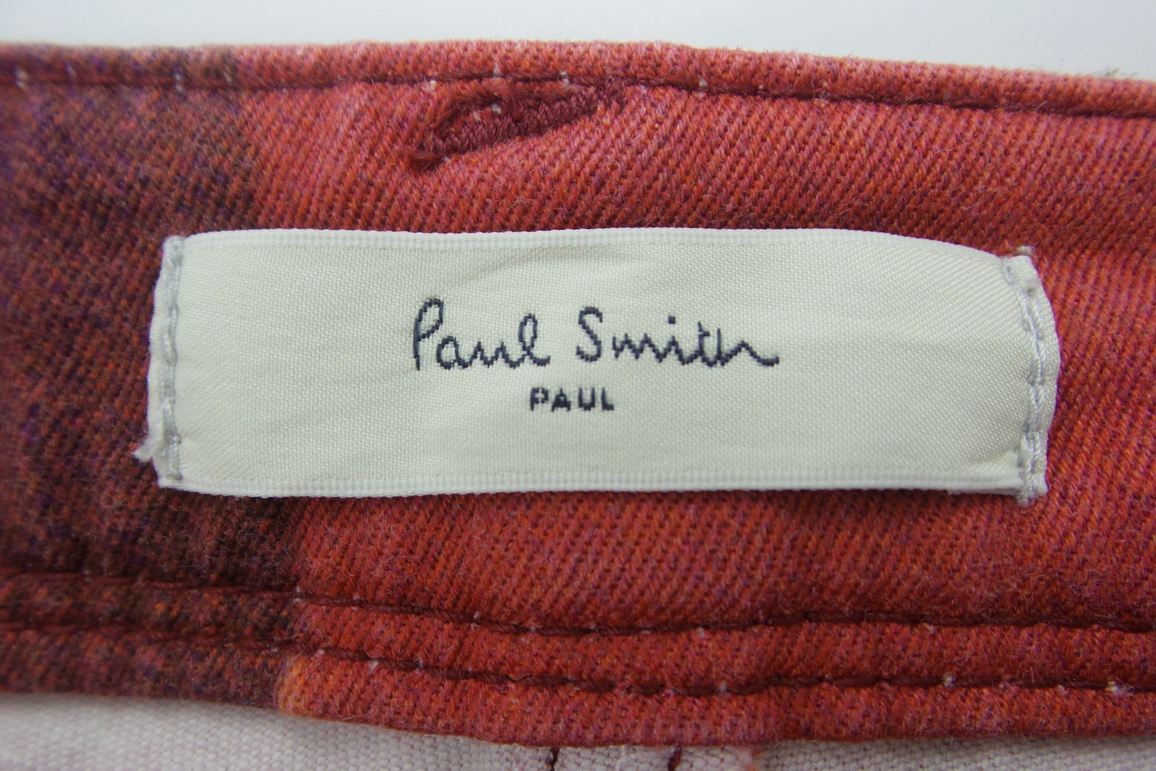 Designer × Paul Smith FOR HER Paul Smith Abstract Design Skinny Jeans W29xL34.5 Size US 29 - 4 Thumbnail