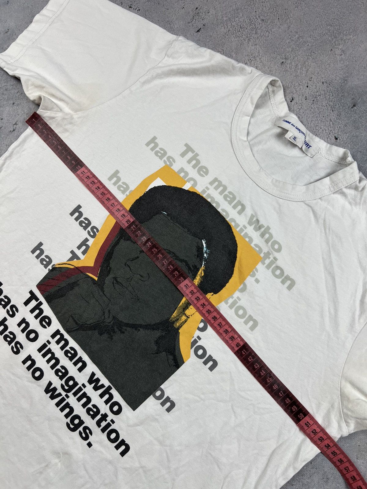 Comme des Garcons Comme des garcons Muhammad Ali t-shirt Size US XL / EU 56 / 4 - 10 Thumbnail