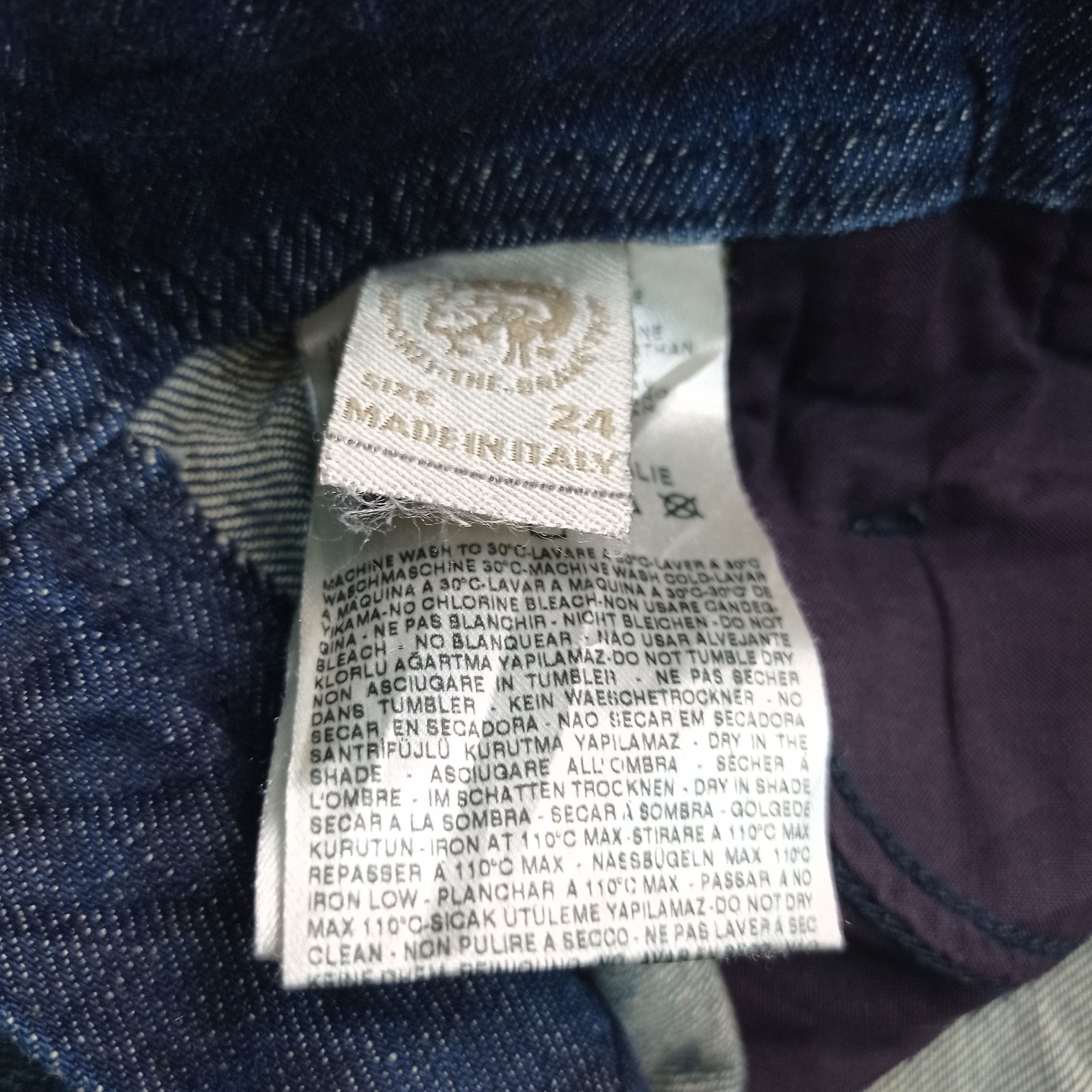 Diesel 🔥Rare Diesel Matic Distressed Jeans Pants Size 26" / US 2 / IT 38 - 4 Thumbnail
