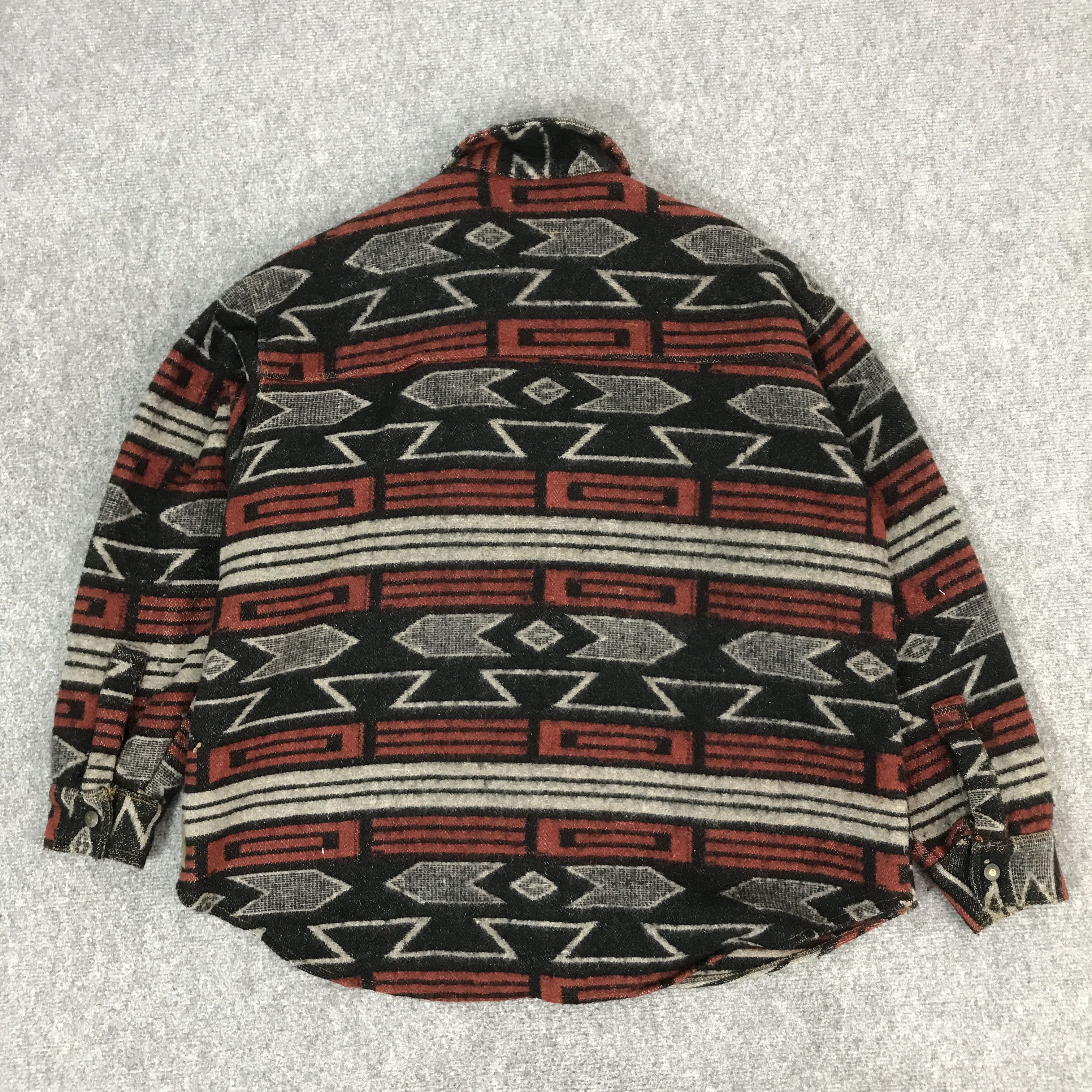 Quicksilver VTG QUICKSILVER NAVAJO ZIP WOOL JACKET Size US M / EU 48-50 / 2 - 3 Thumbnail