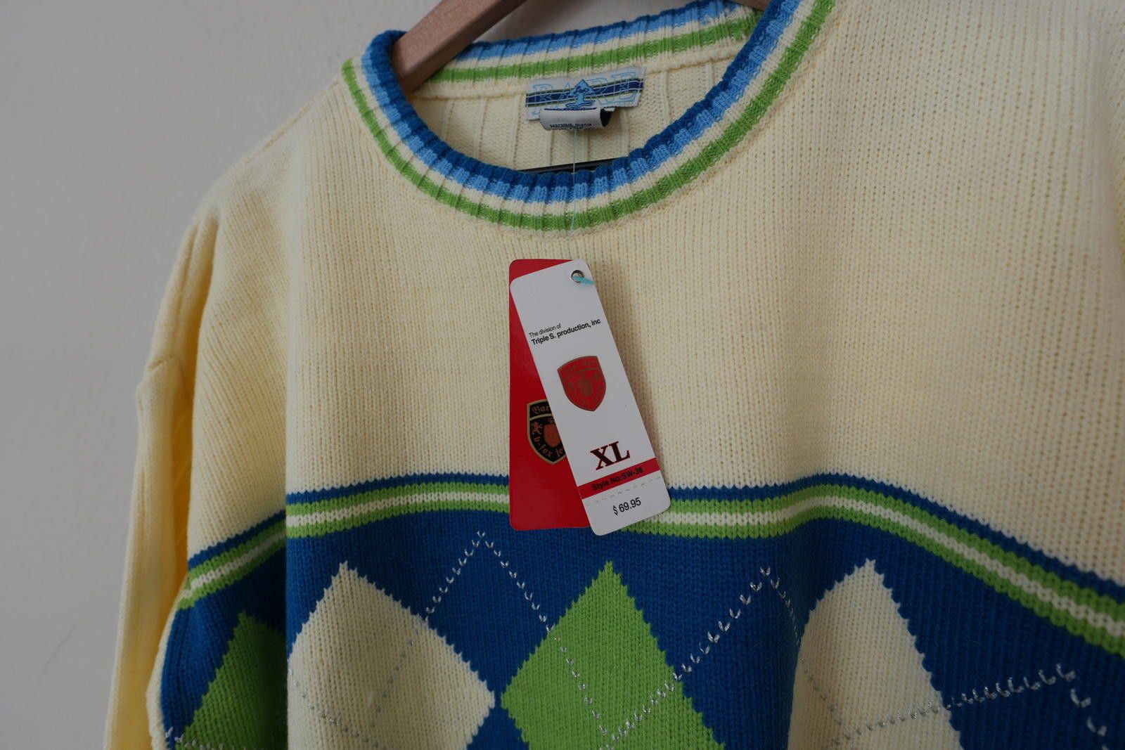 Bare Fox Bare Fox Sweater Women's XL Cream Knit Striped NWT Size XL / US 12-14 / IT 48-50 - 6 Thumbnail