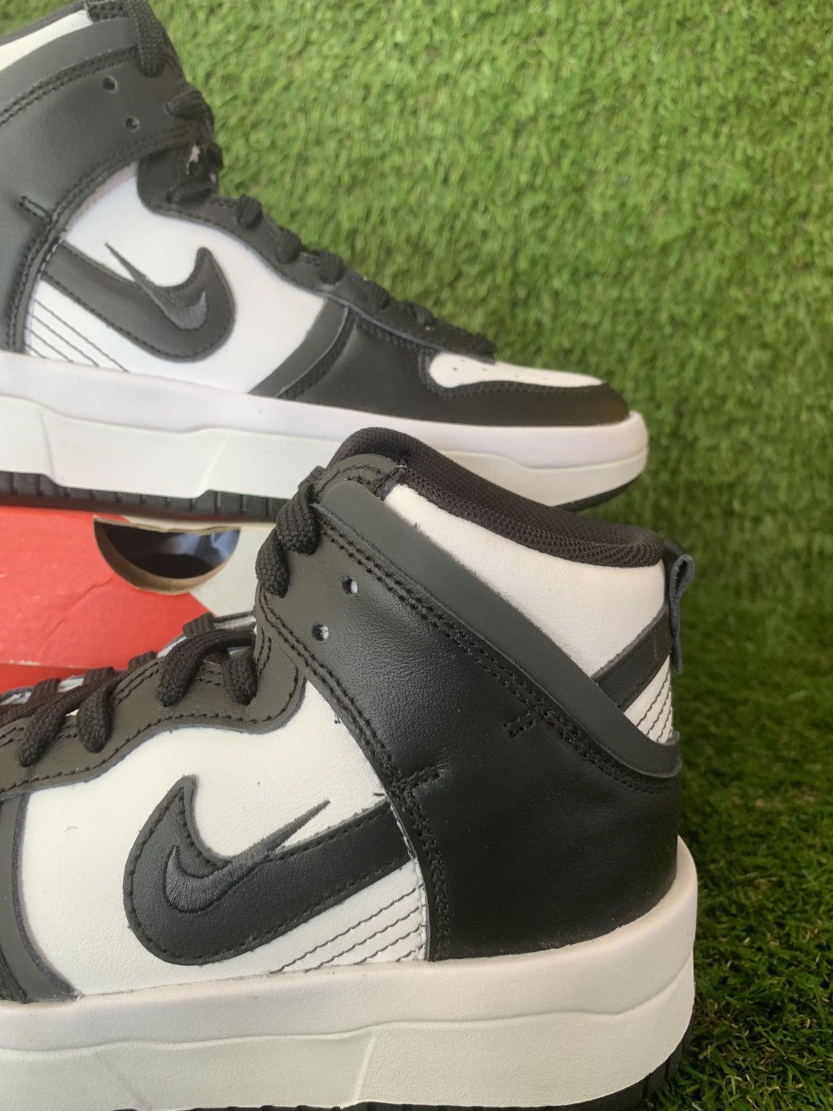 Nike Nike Dunk High Up "Panda" Women's Size US 6.5 / IT 36.5 - 2 Thumbnail