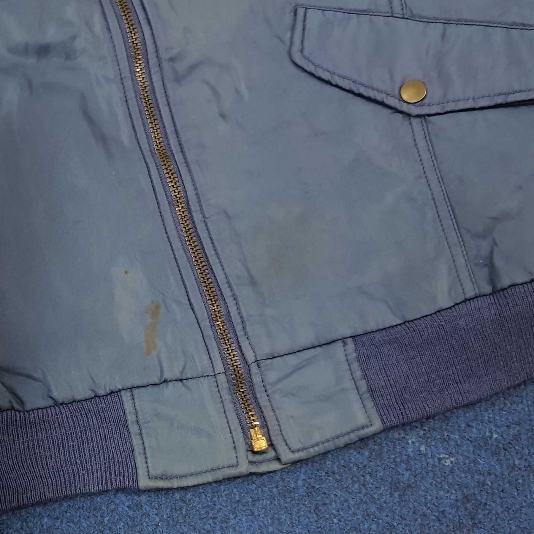 Japanese Brand Vintage 90s Toyota TRD Retro MA-1 Style Bomber C274N3 Size US L / EU 52-54 / 3 - 15 Thumbnail