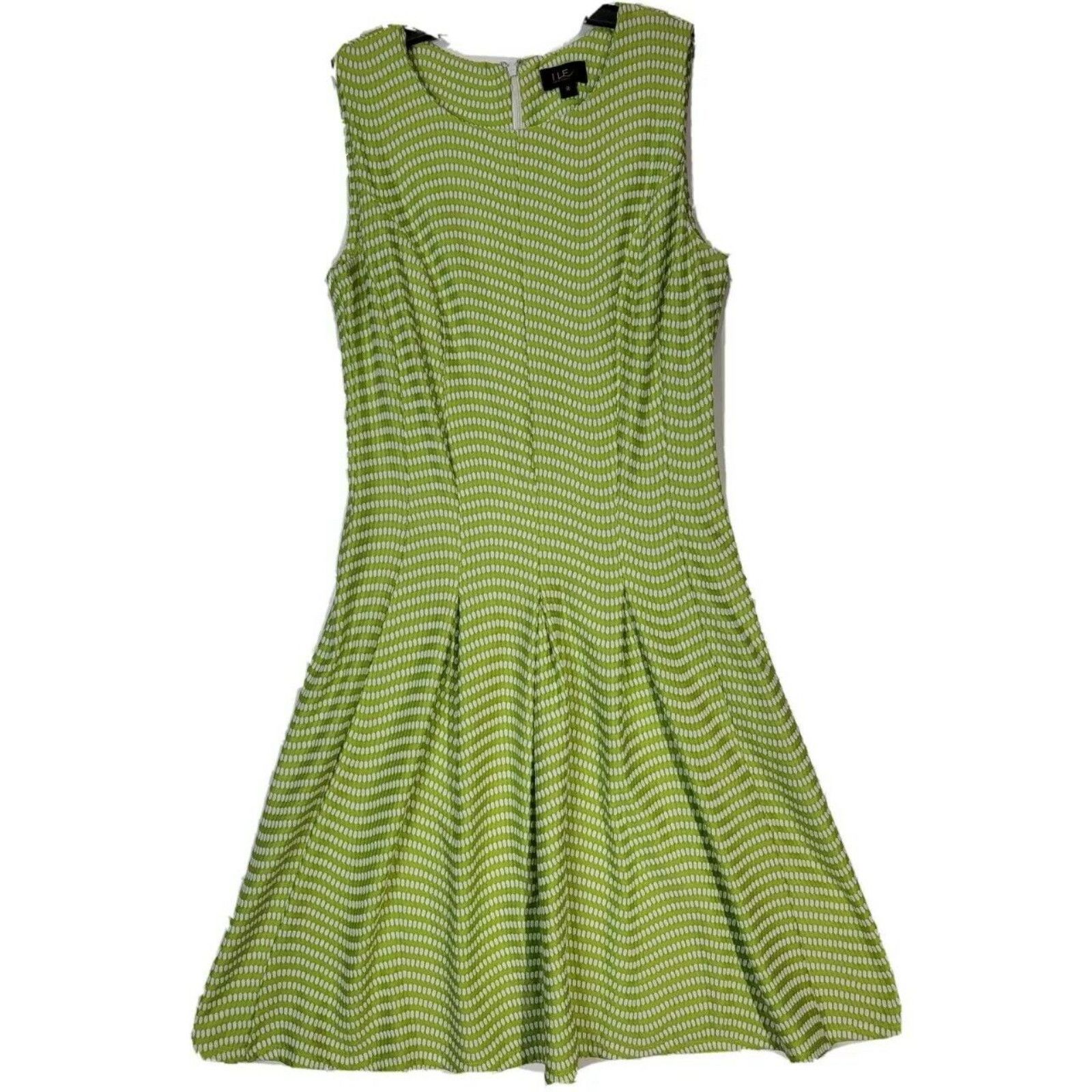 LE New York Ft & Flare Fun Prnt Dress Sze 10 | Prnted summer