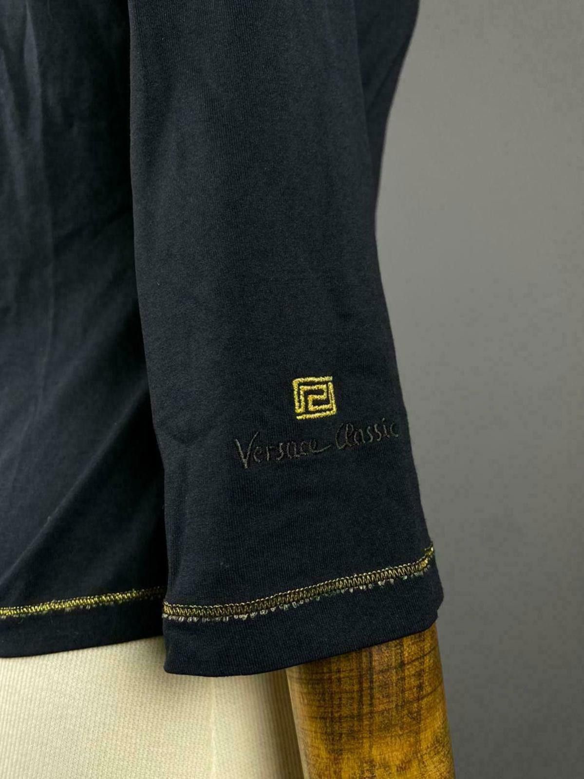Versace Women Versace Classic V2 Black Crew Neck Sweater Size 48 Size M / US 6-8 / IT 42-44 - 5 Thumbnail