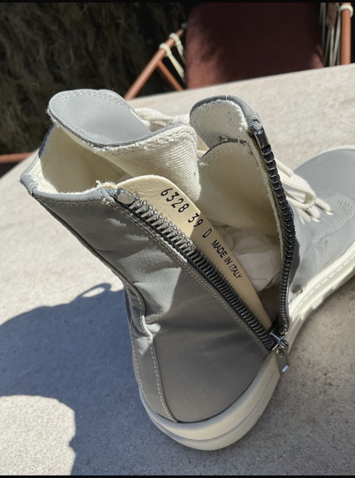 Rick Owens Drkshdw Rick Owens Drkshdw Canvas Sneakers Size US 9 / IT 39 - 5 Thumbnail