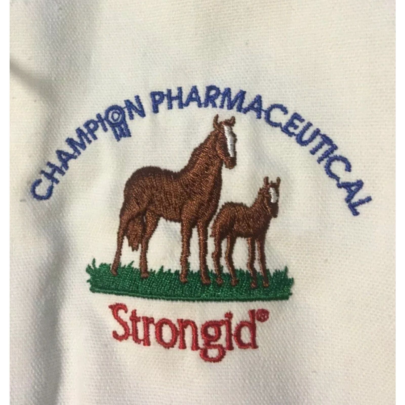 Champion Vtg 80s Champion Pharmaceutical Strongid Horse Doctor Jacket L Vet Animals 90s Size US L / EU 52-54 / 3 - 2 Thumbnail