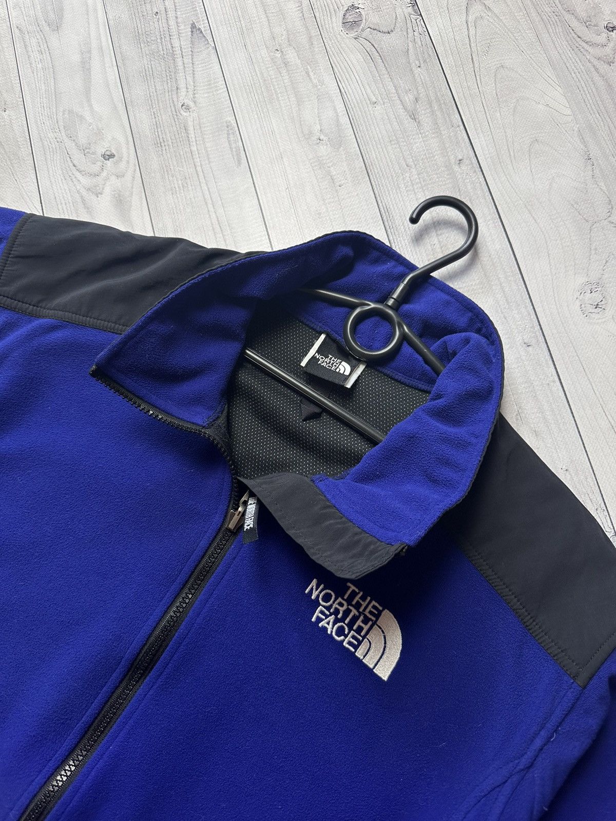 The North Face Vintage fleece jacket The North Face logo blue rare M Size US M / EU 48-50 / 2 - 4 Thumbnail