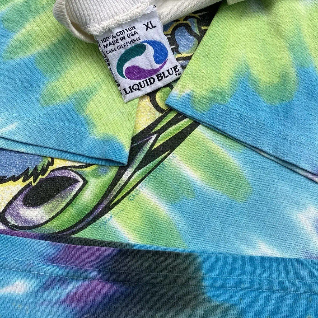 Grateful Dead Vintage 90s Liquid Blue Grateful Dead Egypt Tie Dye Tee XL Size US XL / EU 56 / 4 - 12 Thumbnail