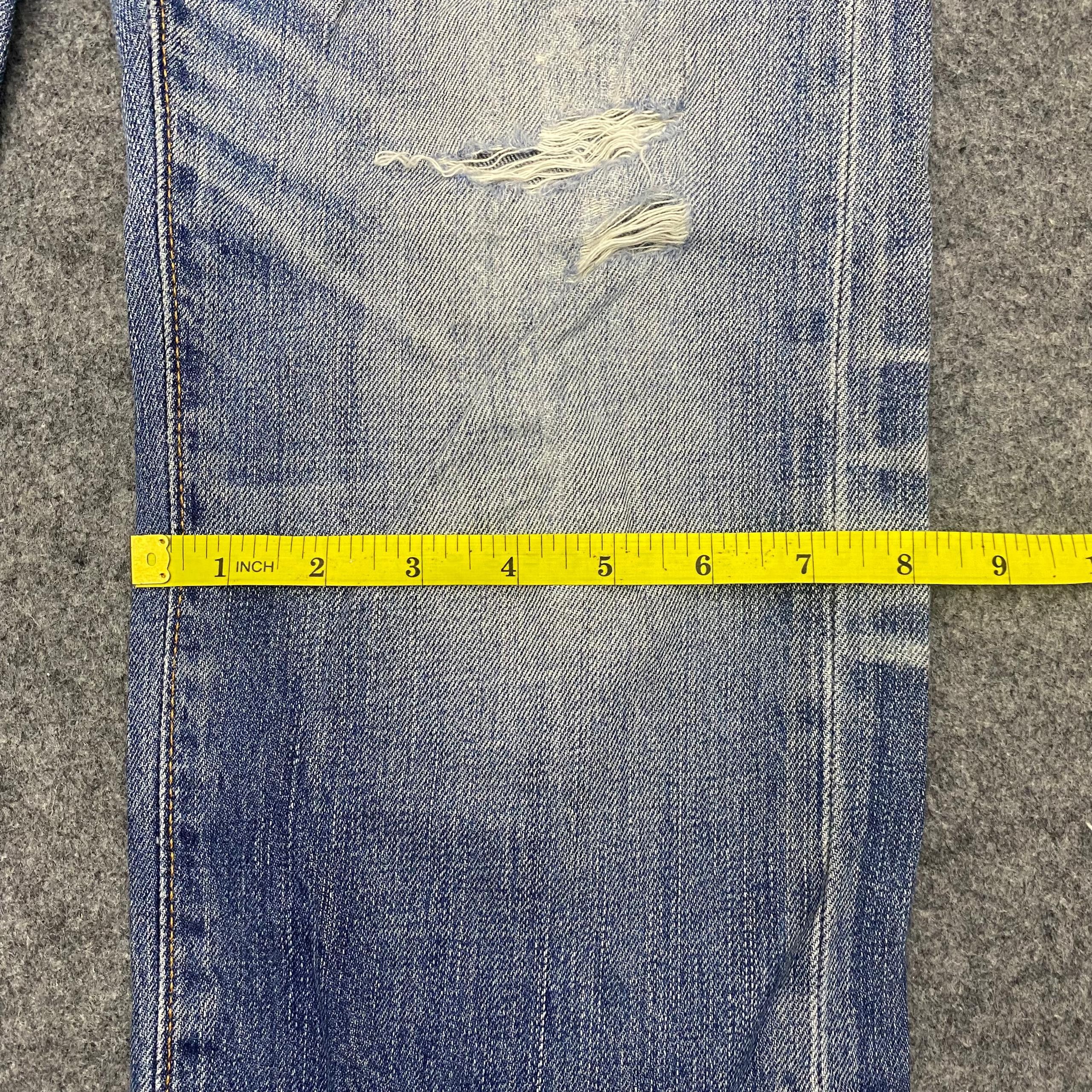 Levi's 💥Best Offer💥Vintage Levis 505 Distressed Denim Size US 30 / EU 46 - 6 Thumbnail